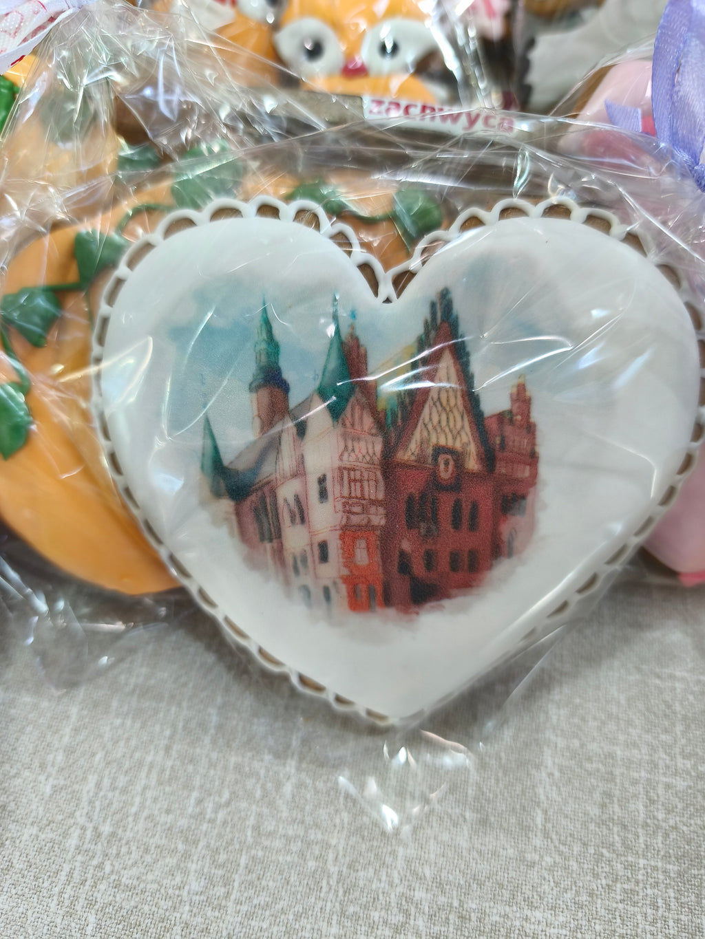 Wrocław honningkage – håndlavet med motiv