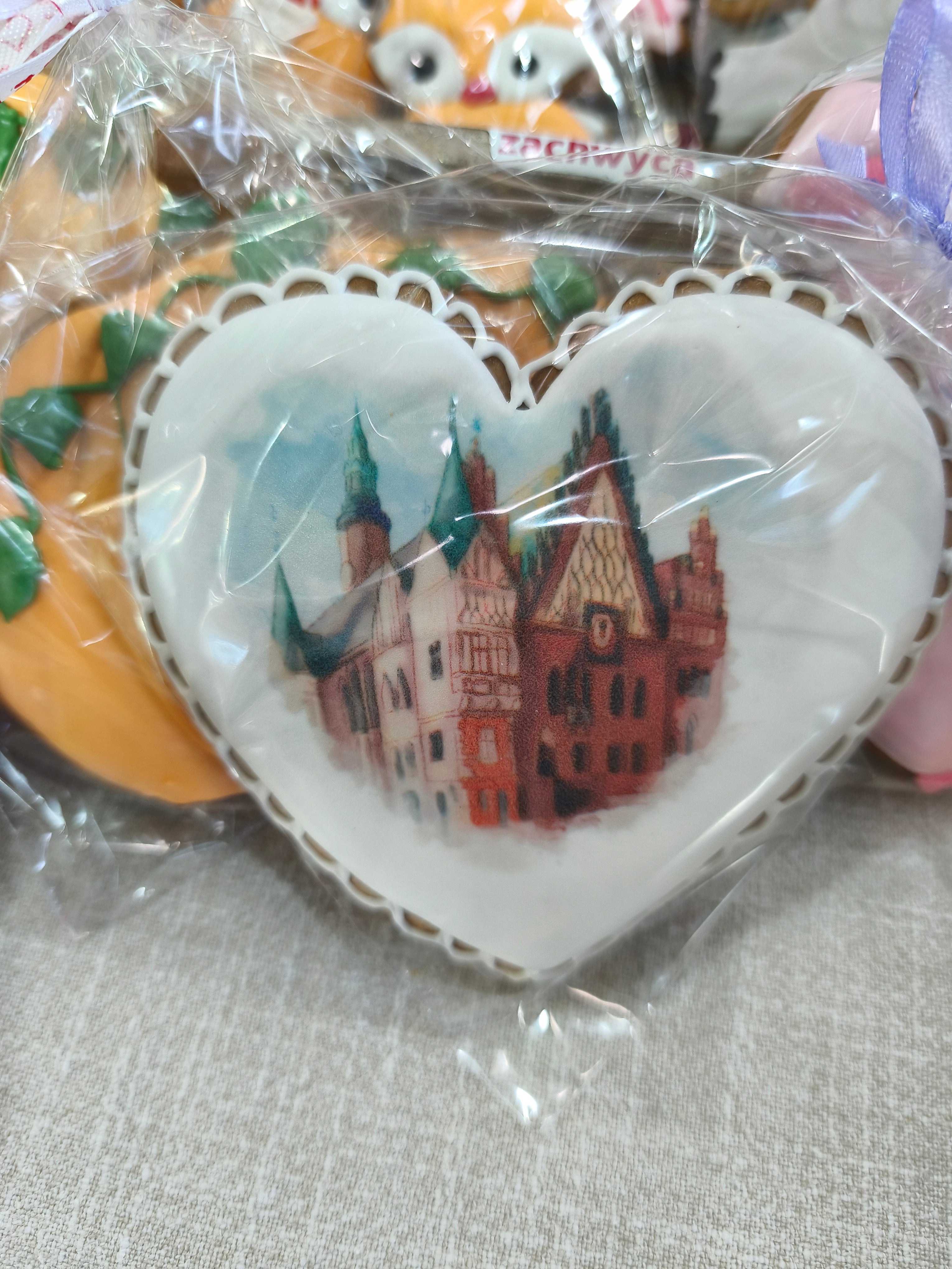 Wrocław honningkage – håndlavet med motiv